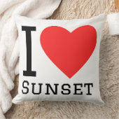 I love sunset  クッション (ブランケット)