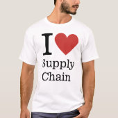 I Love Supply ❤️ Chain(従業員向け)カスタム Tシャツ (正面)