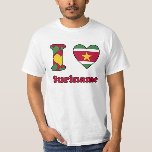 I love Suriname Tシャツ (正面)