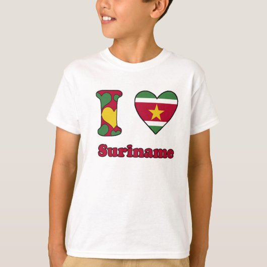I love Suriname Tシャツ (正面)