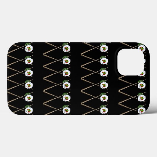 I Love Sushi Phone Case Case-Mate iPhoneケース (裏面 (横))