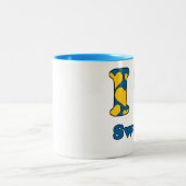 I love Sweden ツートーンマグカップ (中央)