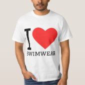 I love swimwear tシャツ (正面)