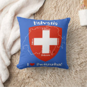 I love Switzerland Kissen クッション (ブランケット)