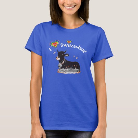 I love Switzerland T-Shirt Tシャツ (正面)