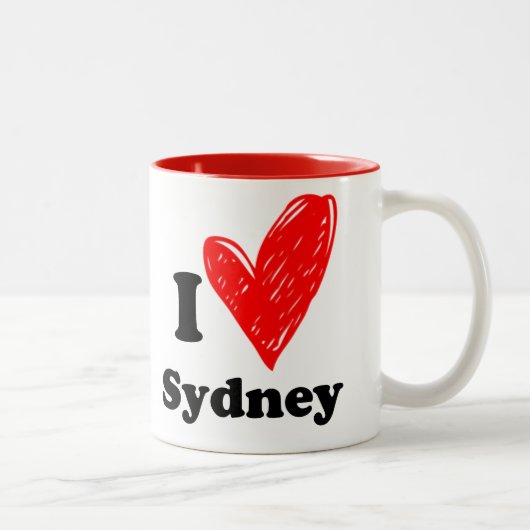 I love Sydney ツートーンマグカップ (右)