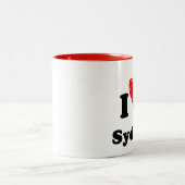 I love Sydney ツートーンマグカップ (中央)