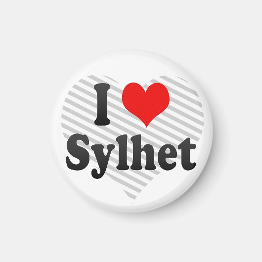 I Love Sylhet，バングラデシュ マグネット (正面)