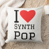 I love synth pop square sticker クッション (ブランケット)