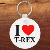 I Love T -レックス キーホルダー (正面)
