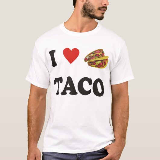 I_Love_Taco Tシャツ (正面)