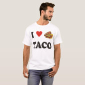 I_Love_Taco Tシャツ (正面フル)