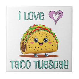 I Love Taco Tuesday タイル