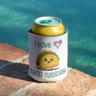 I Love Taco Tuesday 缶クーラー
