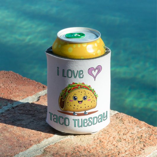 I Love Taco Tuesday 缶クーラー (インサイチュ プール)