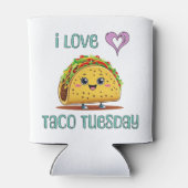 I Love Taco Tuesday 缶クーラー (裏面)