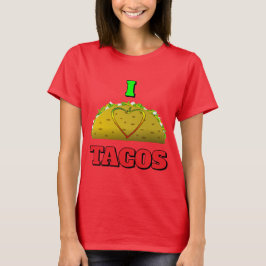 I Love Tacos shirts sweatshirtsとフード付 Tシャツ