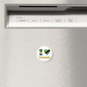 I love Tanzania magnet マグネット (インサイチュ (食洗機))