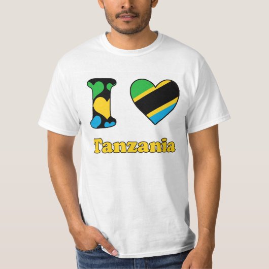 I love Tanzania Tシャツ (正面)