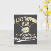 I Love Tapng On The Oh Gl Boy Aquarium Hockey カード (黄色い花)