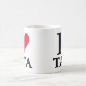 I LOVE TATA A Tribute to Mandela コーヒーマグカップ (中央)