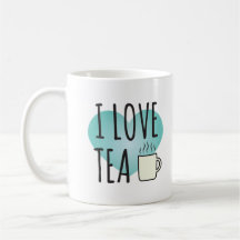 I Love Tea (11oz)コーヒーマグ