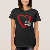 I Love Teaching Spanish Valentine's Day Spanish Te Tシャツ (正面)
