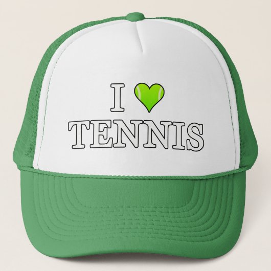 I Love Tennis キャップ (正面)
