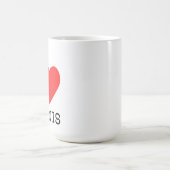 I love tennis コーヒーマグカップ (中央)