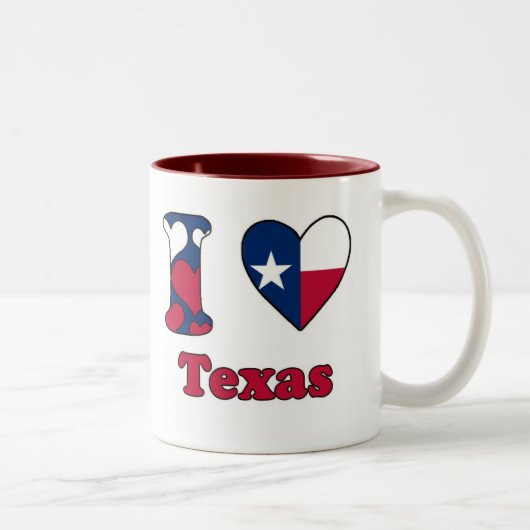 I love Texas ツートーンマグカップ (右)