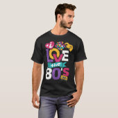 I Love The 80s Clothes for Women and Men Party Tシャツ (正面フル)