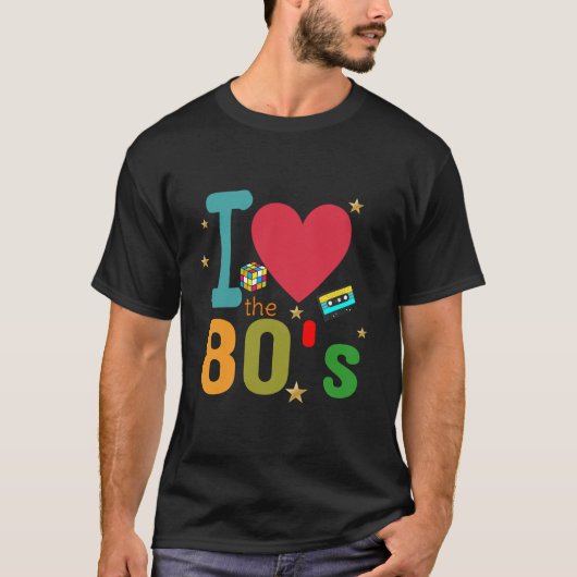I love the 80's tシャツ (正面)