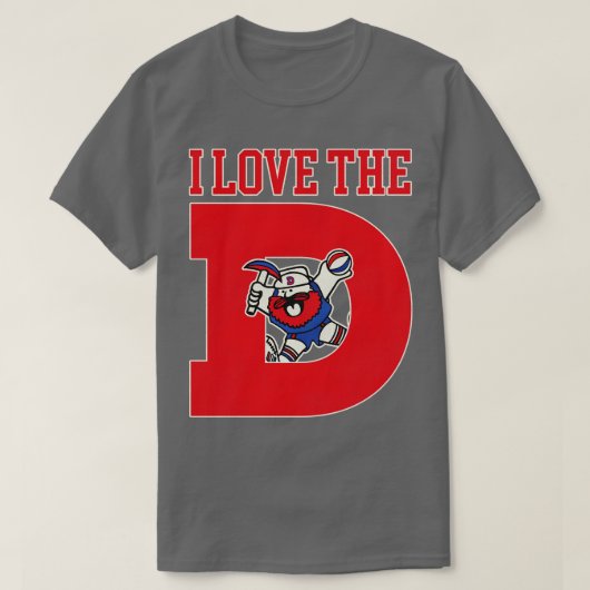 I Love the D Nuggets Tシャツ (デザイン正面)