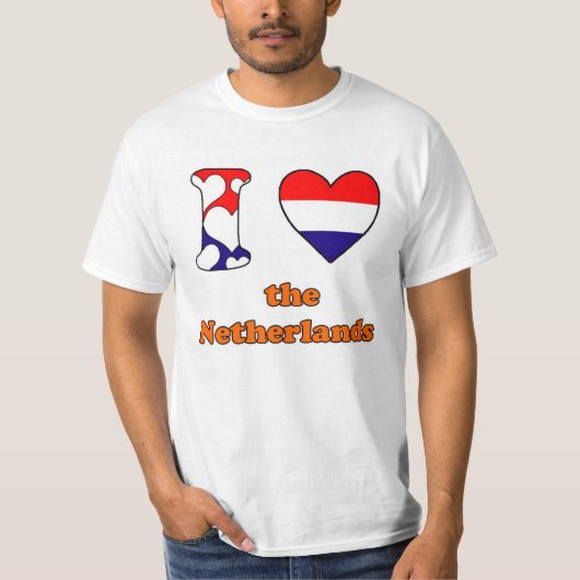 I love the Netherlands Tシャツ (正面)