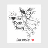 I Love The Tooth Fairy! シール (シート)