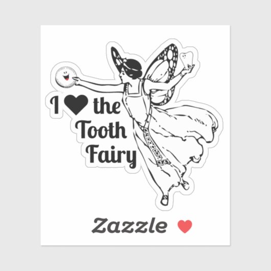 I Love The Tooth Fairy! シール (シート)