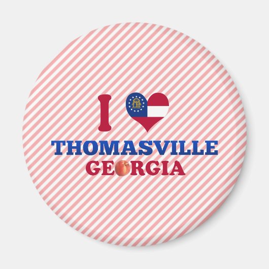 I Love Thomasville,ジョージア マグネット (正面)