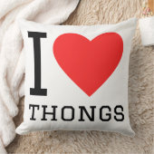 I love thongs クッション (ブランケット)