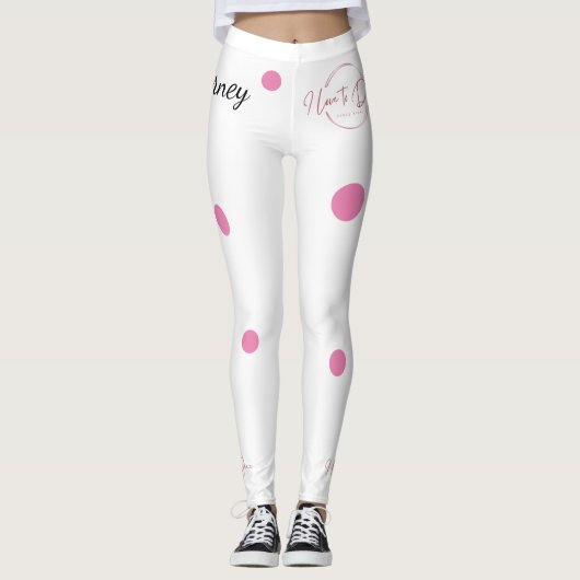 I love to Dance  leggings レギンス (正面)