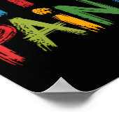 I Love To Finger Paint I'm Paint Funny Couple Vale ポスター (角)