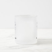 I Love to Read フロストグラスマグカップ (中央)