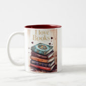 I love to read Mok ツートーンマグカップ (左)