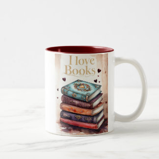 I love to read Mok ツートーンマグカップ