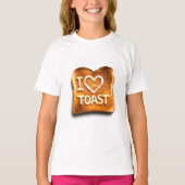 I Love Toast Tシャツ (正面)