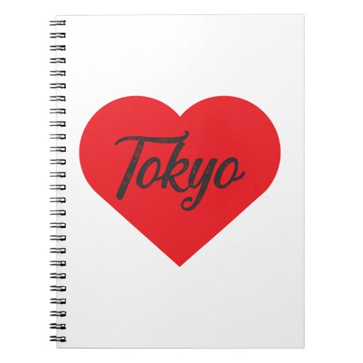 I Love Tokyo - Japan ノートブック (正面)