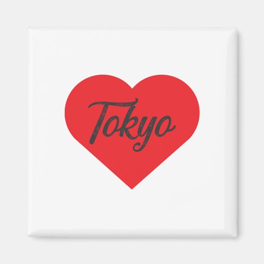 I Love Tokyo - Japan マグネット (正面)