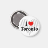 I Love Toronto(カナダ) マグネット (正面/裏面)