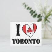 I Love Toronto Canada ポストカード (スタンド正面)