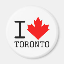 I Love Toronto Ontario Canada Maple Leaf