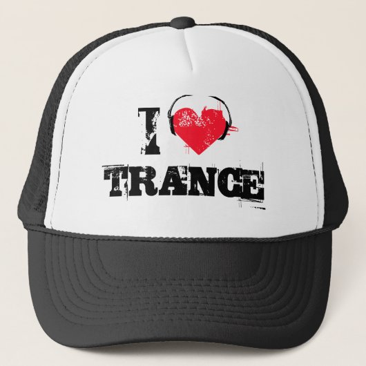 I love trance キャップ (正面)